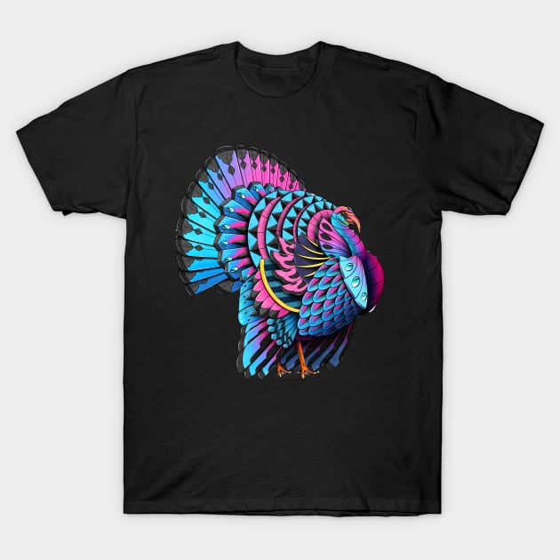 Turkey T-Shirt by Psydrian